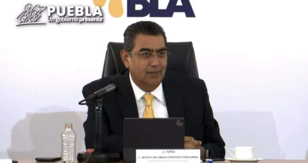 Video desde Puebla: Llegada de “Benito” no se convertirá en un circo, advirtió el gobernador Sergio Salomón