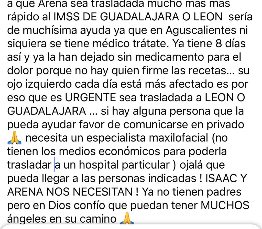 Piden apoyo para menores que perdieron a sus padres en accidente y a quienes IMSS León niega medicinas y atención