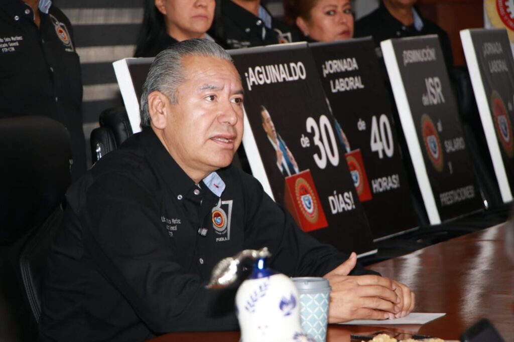 Video desde Puebla: Leobardo Soto anuncia marcha el próximo 7 de enero