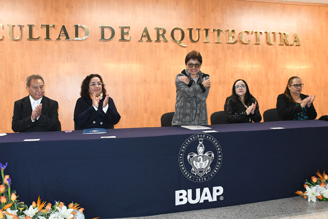 Innovación, creatividad y calidad distinguen a la Facultad de Arquitectura BUAP en la formación de profesionales: Lilia Cedillo