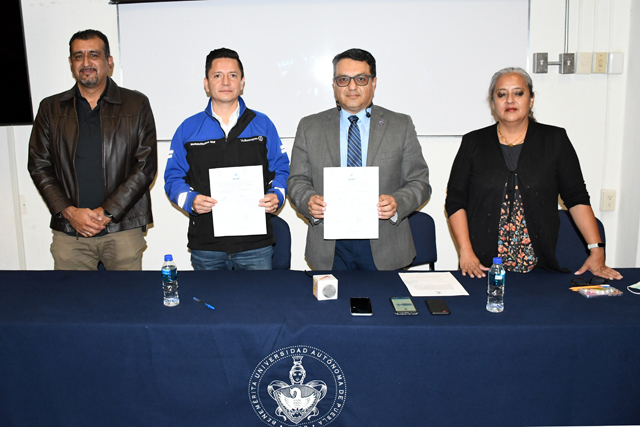 Facultad de Ciencias Químicas BUAP y Volkswagen de México renuevan convenio específico de colaboración