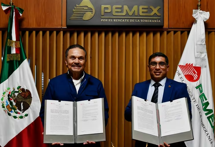 México y Venezuela firman acuerdo en materia de hidrocarburos