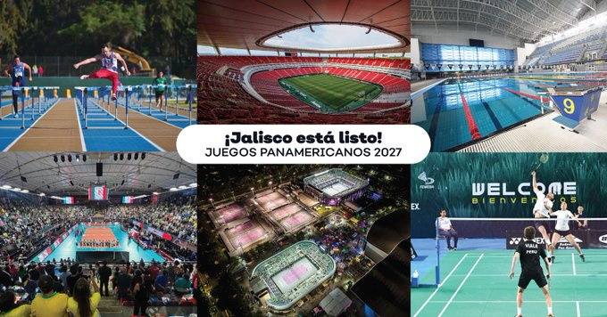 Guadalajara y Monterrey levantan la mano para albergar los Juegos Panamericanos 2027