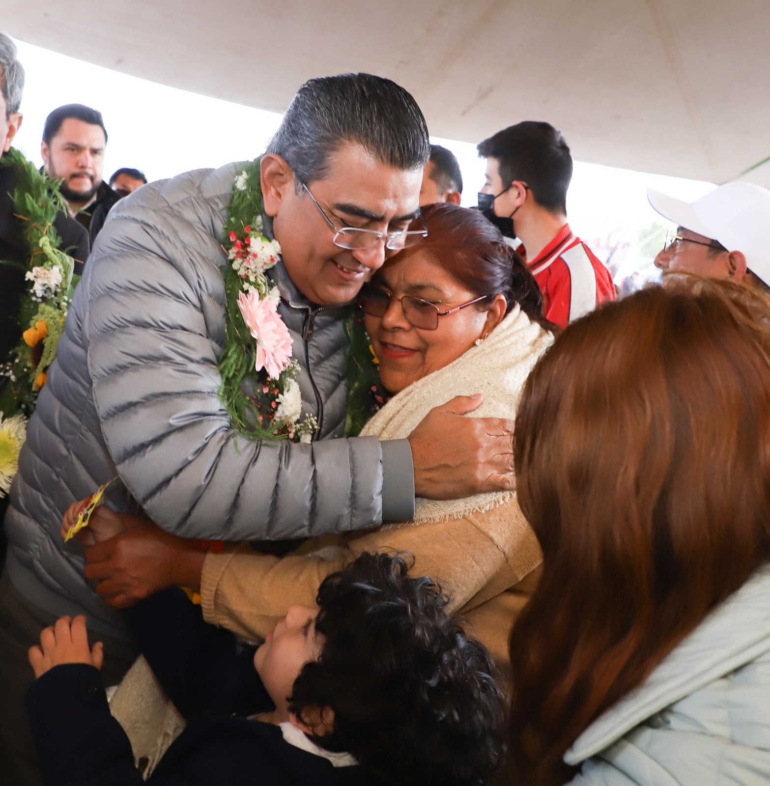 En Puebla, el progreso y desarrollo colectivos seguirán en 2024: Sergio Salomón