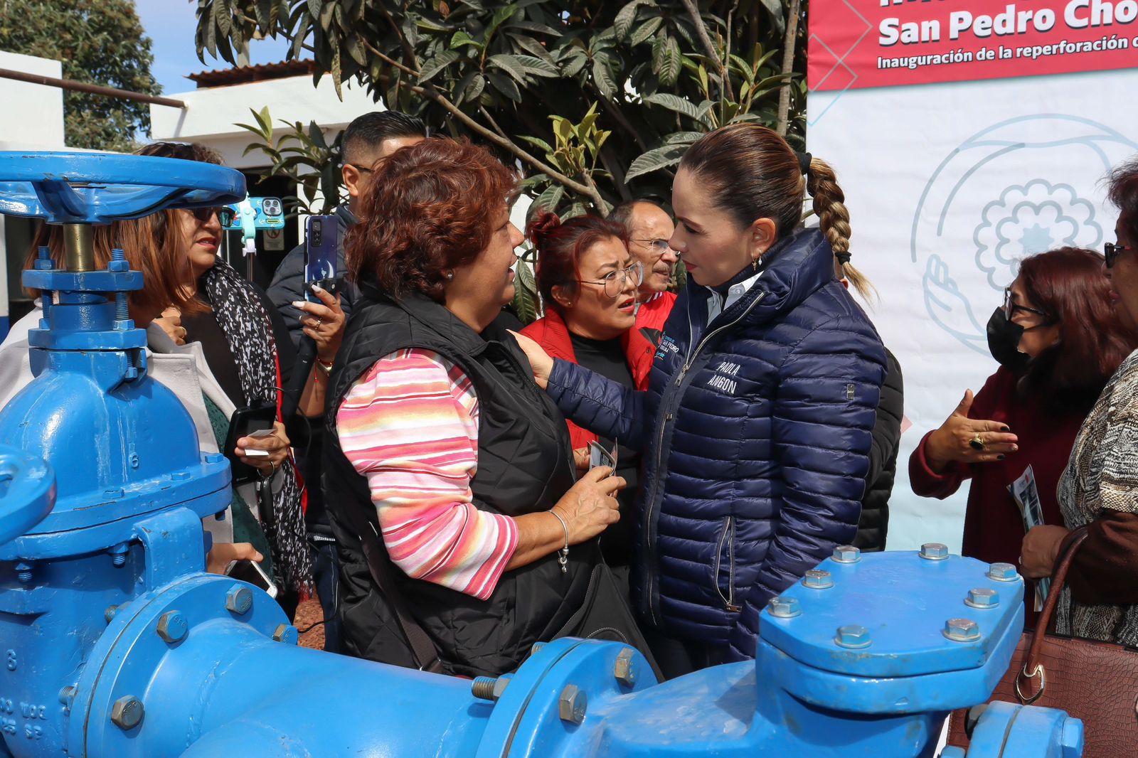 En San Pedro Cholula ponen a funcionar nuevos pozos de agua