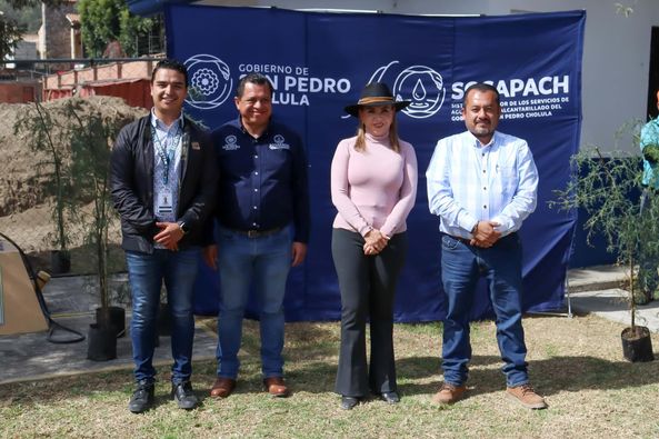 Realizan jornada de reforestación en San Pedro Cholula