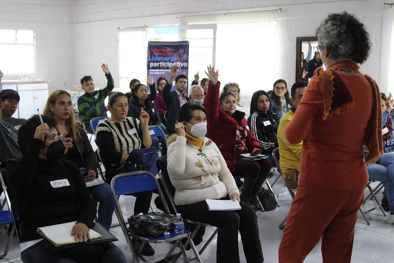 Imparten talleres de Liderazgo Participativo en Puebla capital