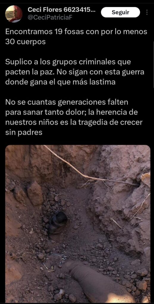 30 cadáveres en las fosas clandestinas del Choyudo, en Hermosillo Sonora