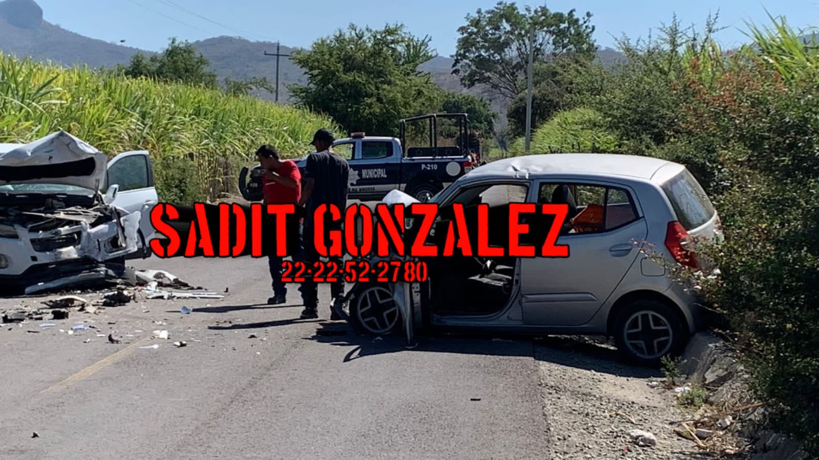 Encontronazo en la carretera Izúcar – San Carlos dejó un hombre muerto