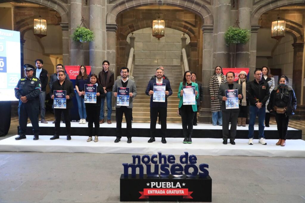 Presentan el calendario 2024 de Noche de Museos