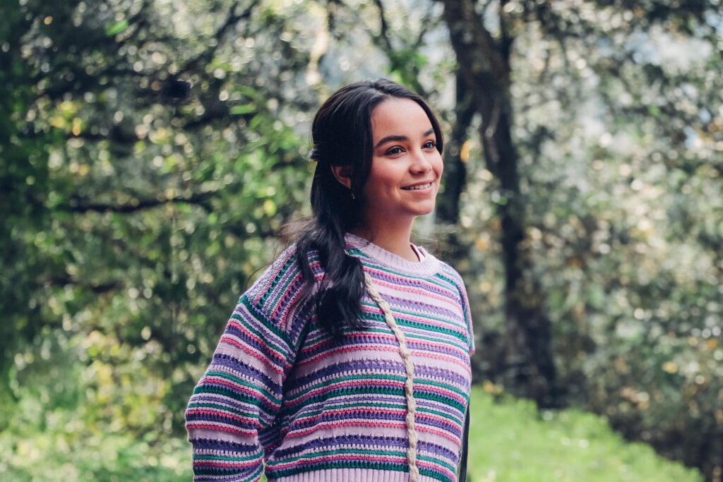 La actriz Karla Gaytán platica de su personaje Andrea en “Tu vida es mi vida”