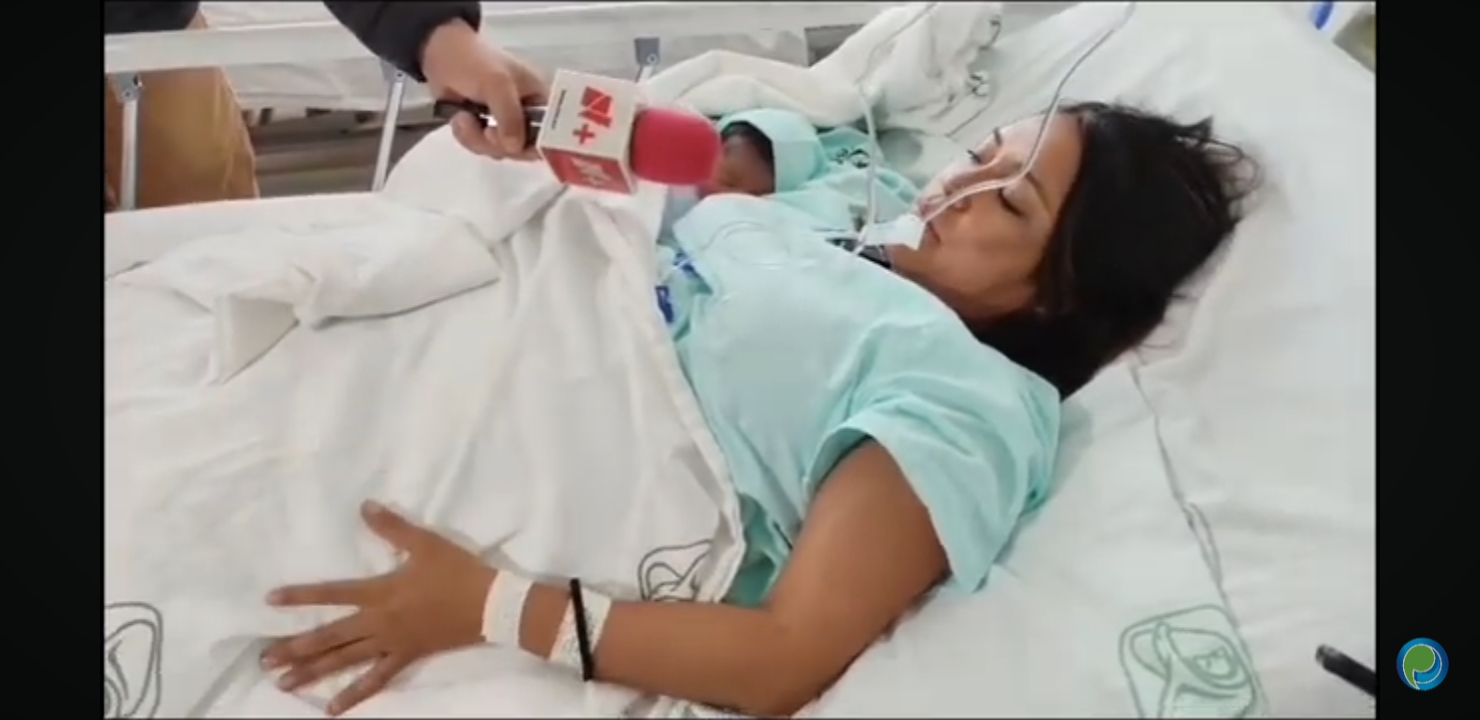 Video desde Puebla: Niño de 3 kgs, el primer bebé nacido en el estado este año
