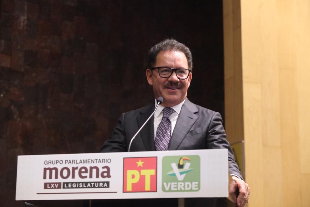 Reformas constitucionales del presidente serán la columna vertebral en la plenaria del GP Morena, adelanta Ignacio Mier