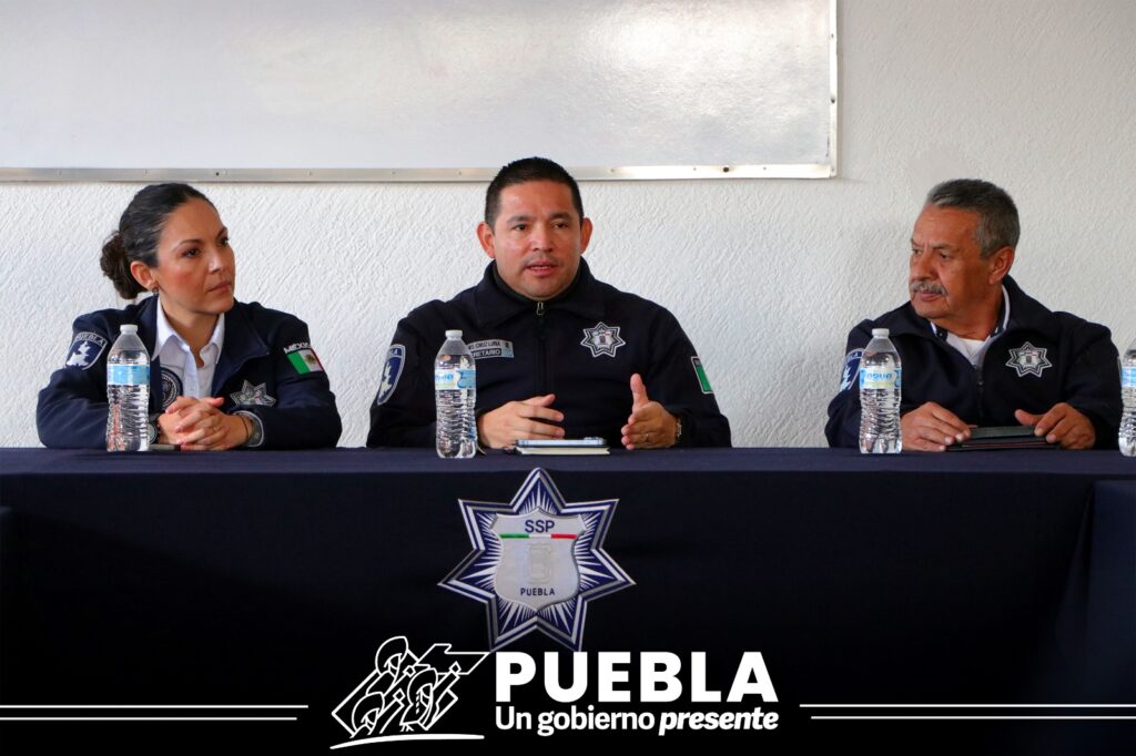 Robustece gobierno de Sergio Salomón estrategia de combate a la delincuencia