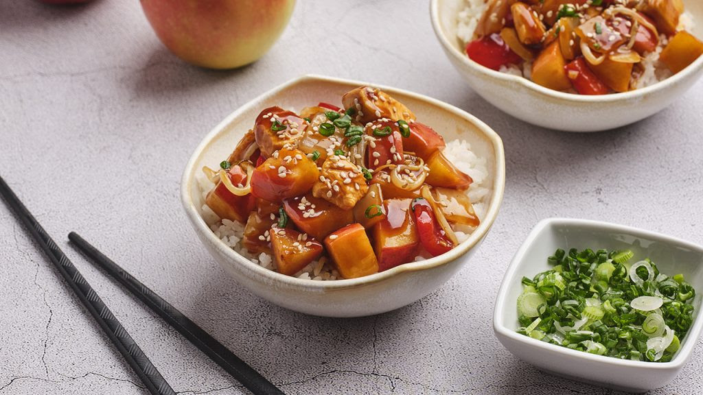 Manzanas teriyaki: una forma diferente, deliciosa y saludable para iniciar el año