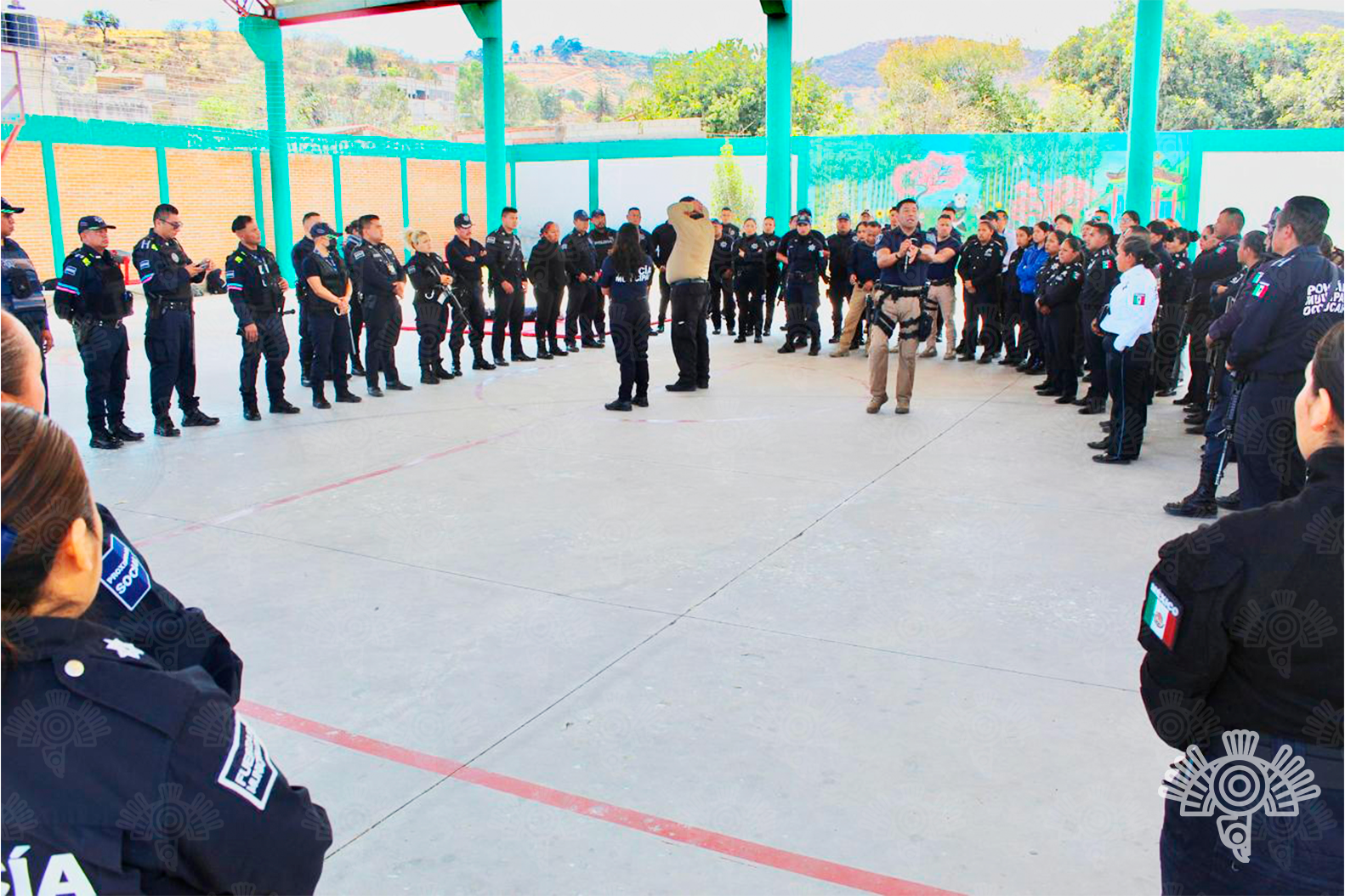 Coadyuva SSP en fortalecimiento de 91 policías municipales