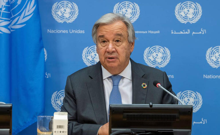 El mundo “está entrando en la era del caos”, alerta António Guterres, jefe de la ONU