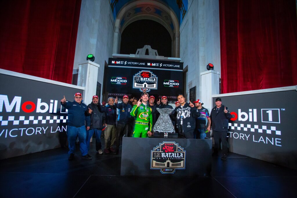 “Ganar la Carrera de Nascar México, fue tan importante como la que gané en Nascar Cup”: Daniel Suárez