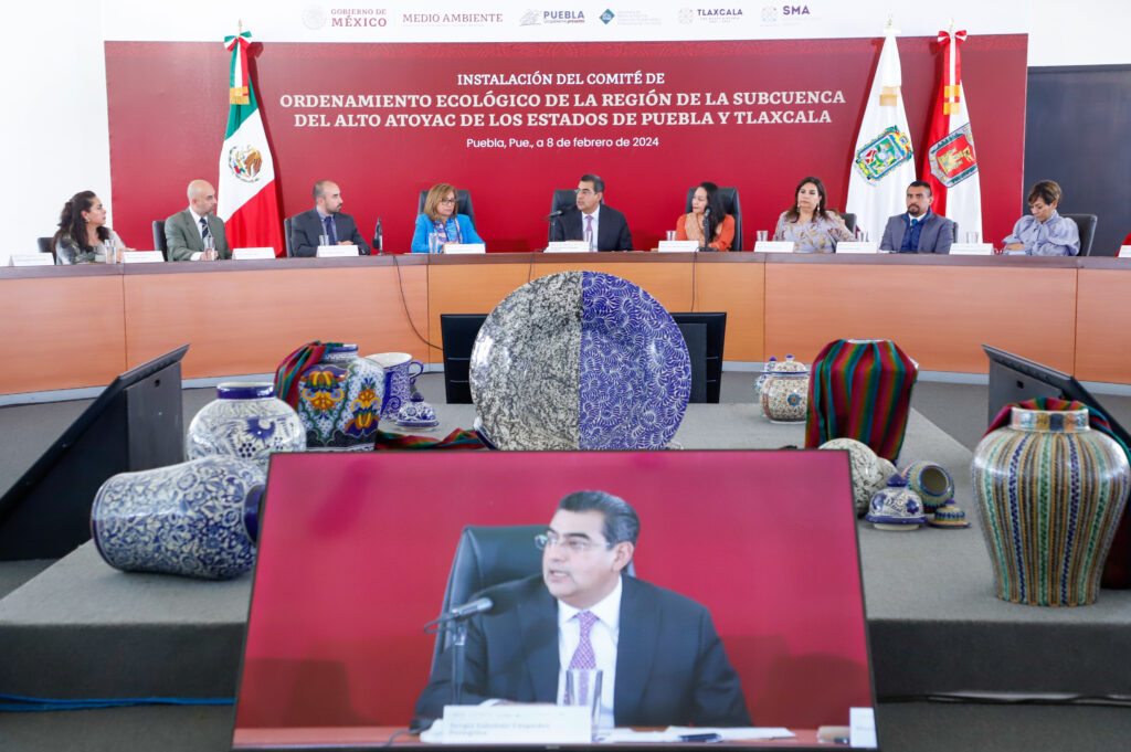 Con Federación y Tlaxcala, Gobierno de Puebla fortalece trabajo para proteger el medio ambiente