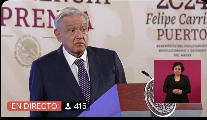 AMLO se desmarca de aumento de fortuna de Slim