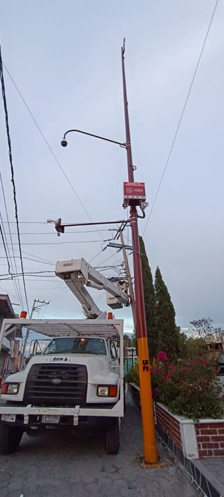 Desde Atlixco: Aumentan cifra de cámaras de seguridad