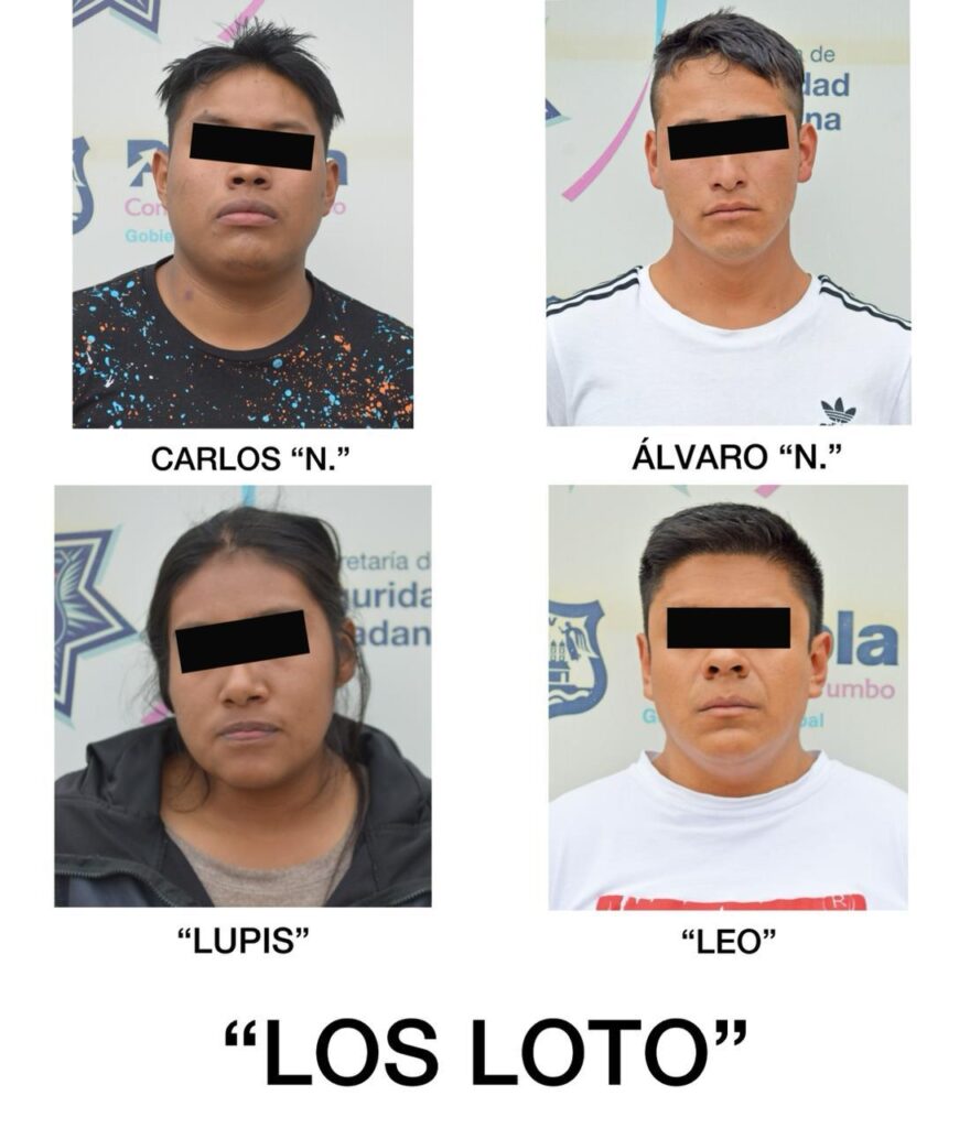 Detienen a 10 por robo con violencia de vehículos y autopartes