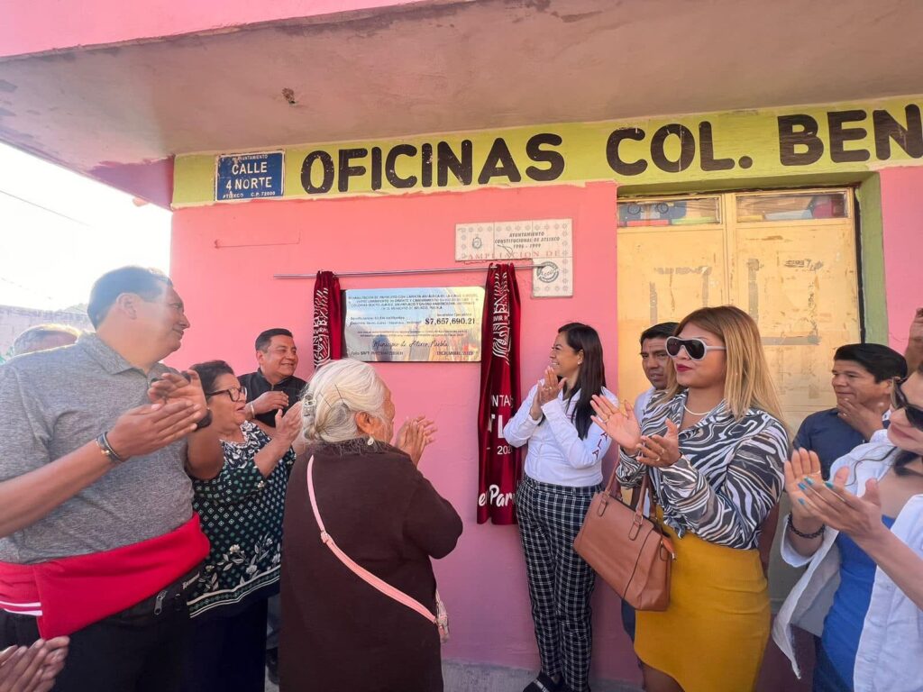 Ariadna Ayala entregó rehabilitación de la principal vialidad de Atlixco