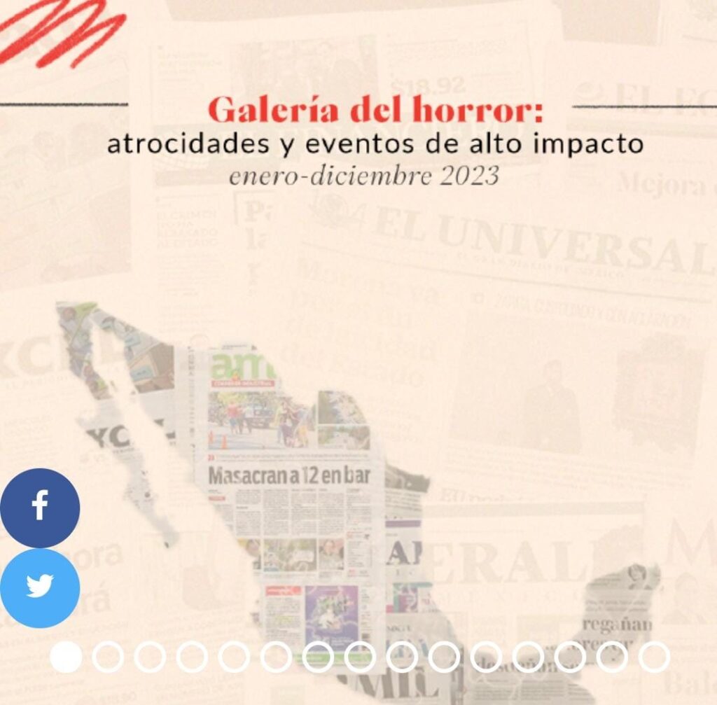 Puebla registró 297 notas periodísticas de atrocidades el año pasado: ONG