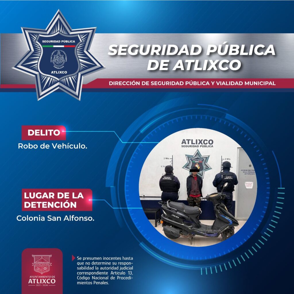 En Atlixco recuperaron dos motocicletas robadas