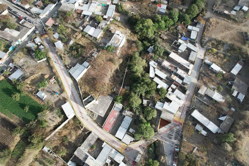 Desde Atlixco: Ariadna Ayala entregó pavimentación en San Jerónimo Coyula