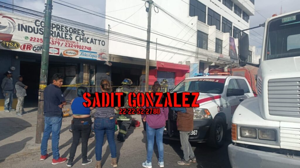Explosión en taller de compresores dejó 1 muerto y 2 lesionados en Amozoc