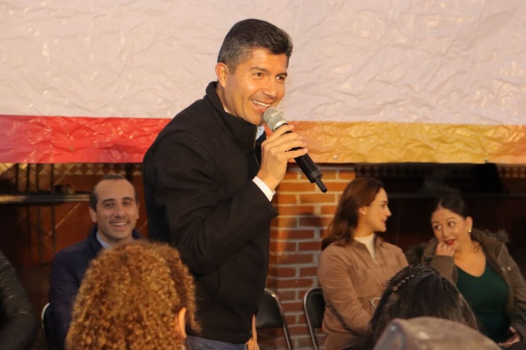 Eduardo Rivera y Mario Riestra tomaron protesta a la estructura del PAN en Totimehuacán