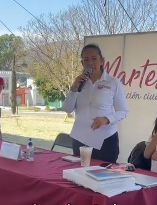 Video desde Puebla: Ariadna Ayala anuncia obras de infraestructura en más colonias de Atlixco