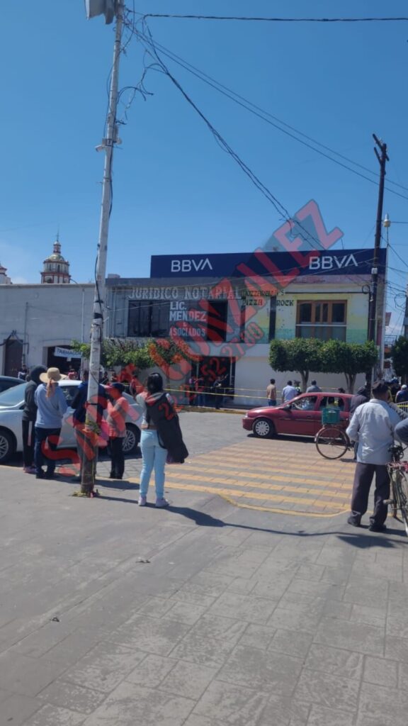 Asaltan y matan a cuentahabiente en pleno centro de Huejotzingo