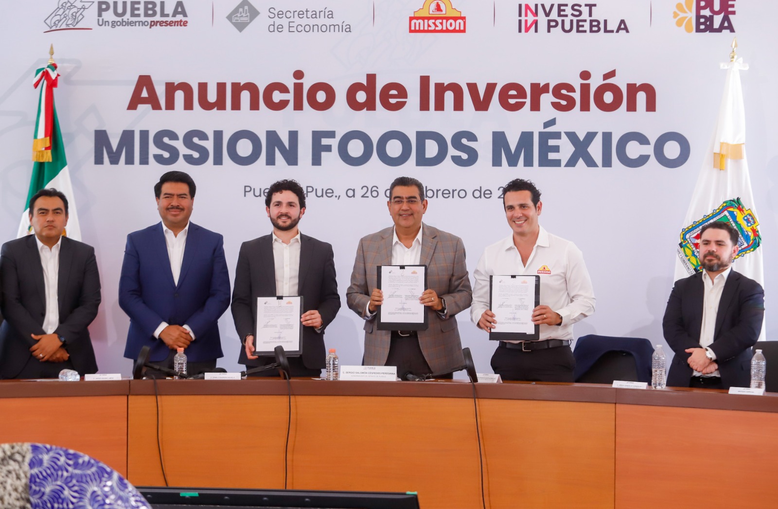 Video desde Puebla: Sergio Salomón anunció inversión de Mission Foods por 791 mdp para ampliar la planta