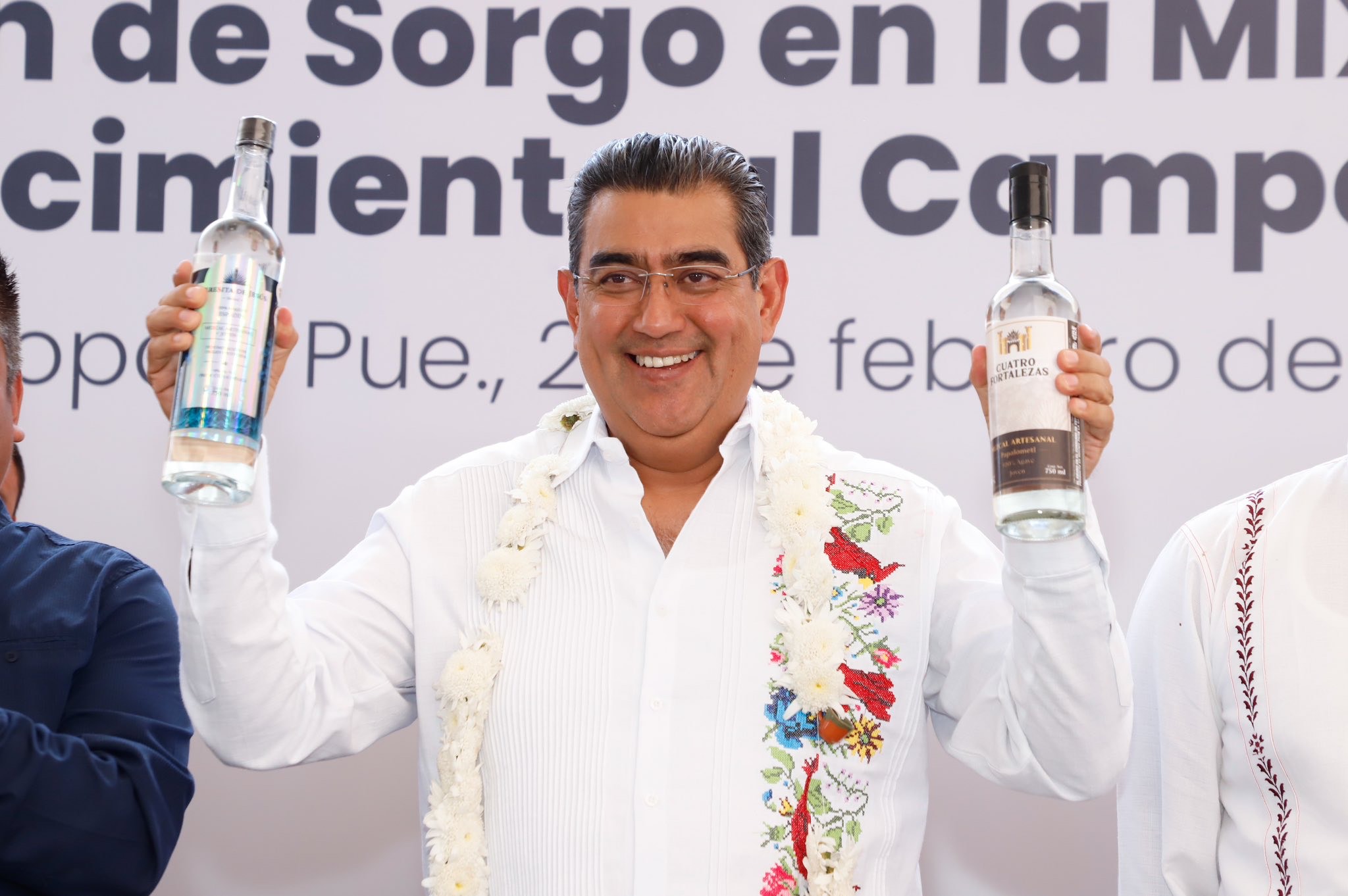 Sergio Salomón confirmó cuatro cambios en el gobierno de Puebla