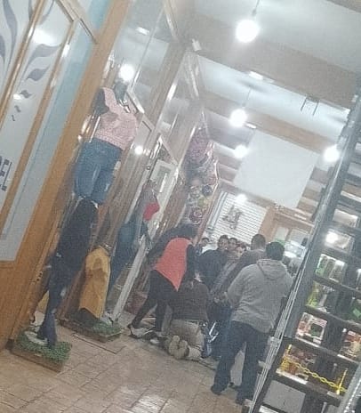 Reportan detención en calle Bravo en el centro de Huauchinango