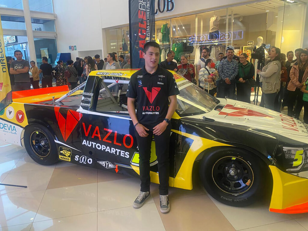 Mateo Girón, listo para arrancar con Trucks México Series en el Aquiles Speedway Park