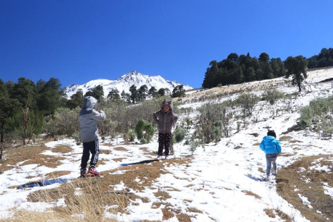 Por clima, restringen turismo al Nevado de Toluca