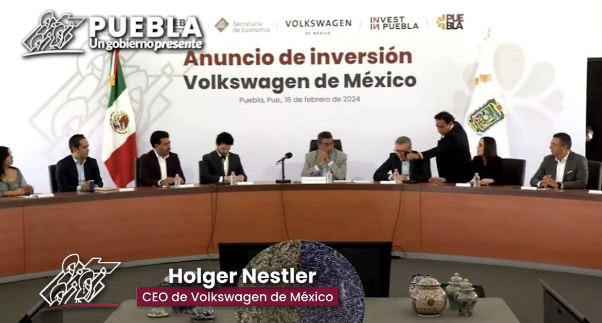 Video desde Puebla: VW anuncia inversión por 942 mdd para el Hub de Electromovilidad