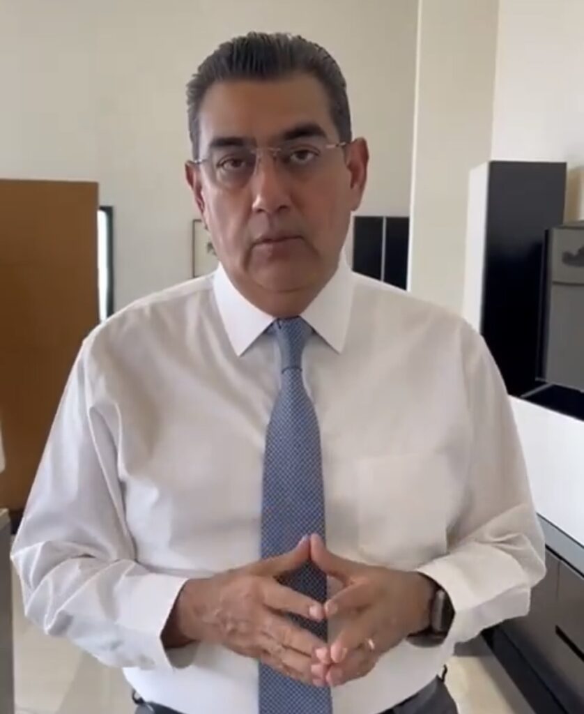 Reporta Sergio Salomón mala calidad del aire en el estado 