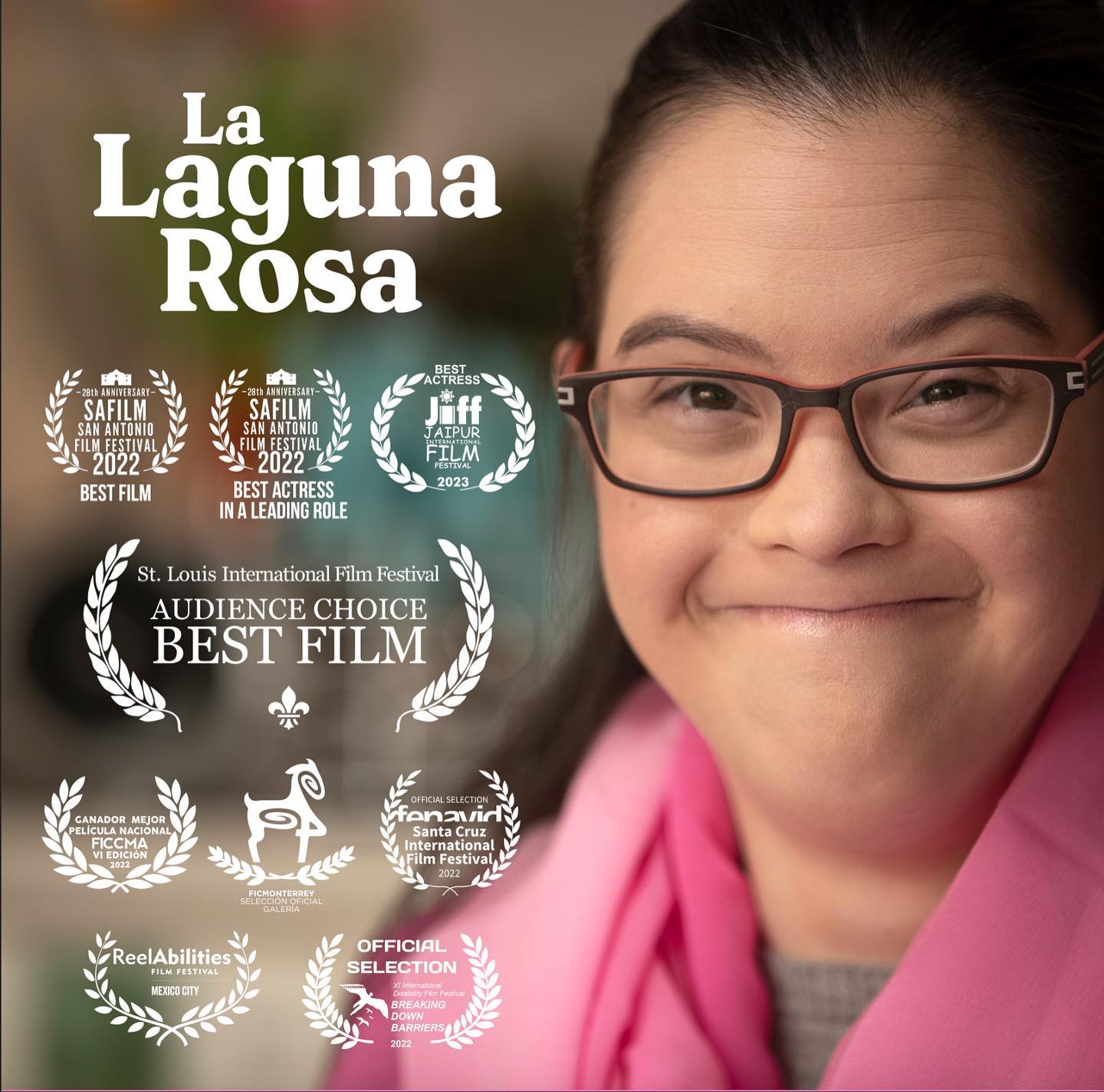 Actriz con Síndrome de Down protagoniza la película La Laguna Rosa