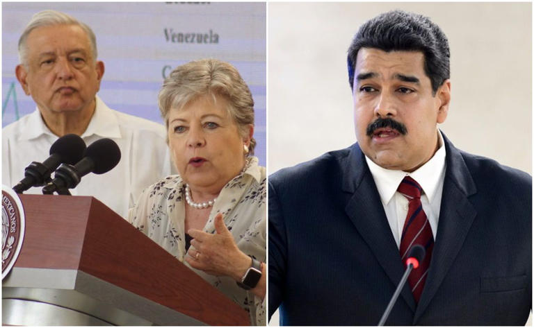México firma convenio con gobierno de Maduro para retornar venezolanos y apoyarlos con 110 dólares al mes