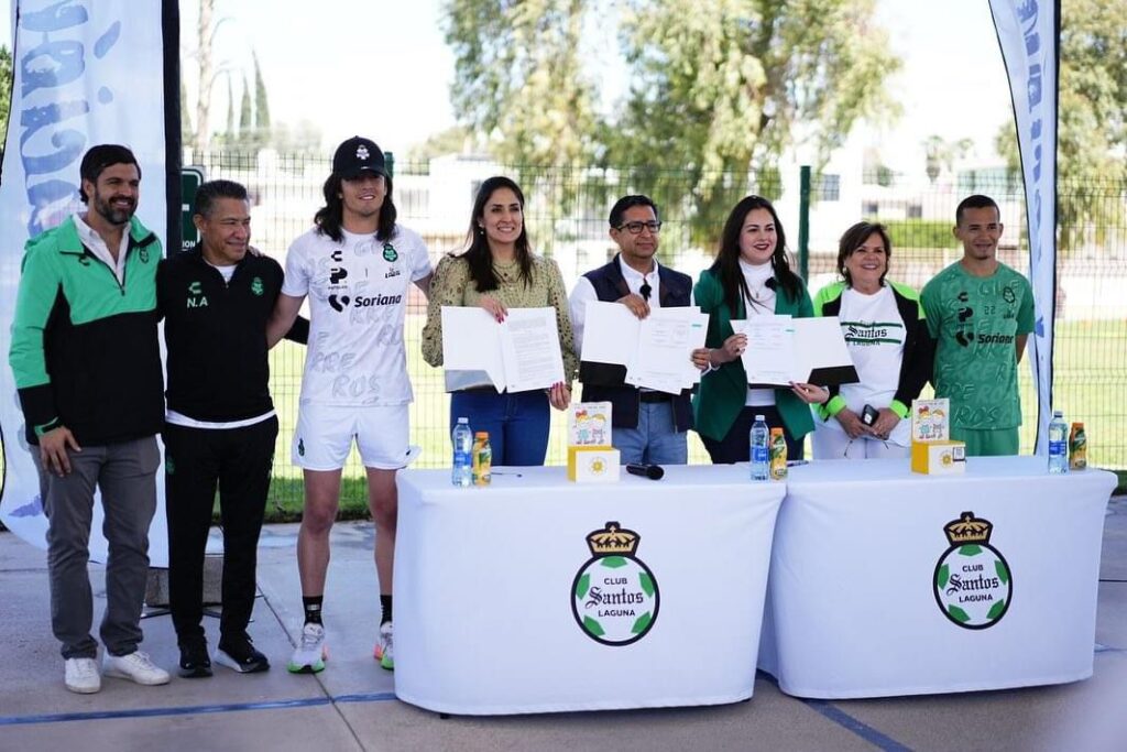 Club Santos Laguna y Fundación Lala unen esfuerzos en beneficio de comunidades vulnerables