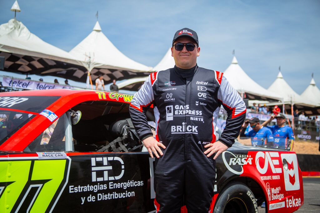 Buen regreso de Gerardo “Grillo” Nieto, a Nascar México Series