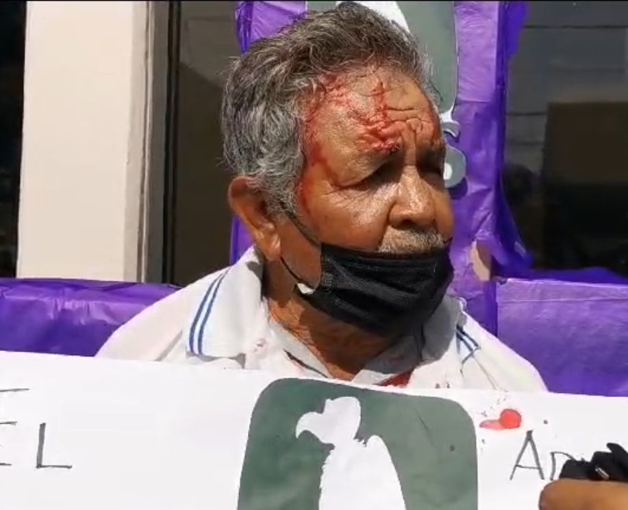 Video desde Puebla: Trabajadores del IMSS piden ser incluidos en la nómina de pensionados