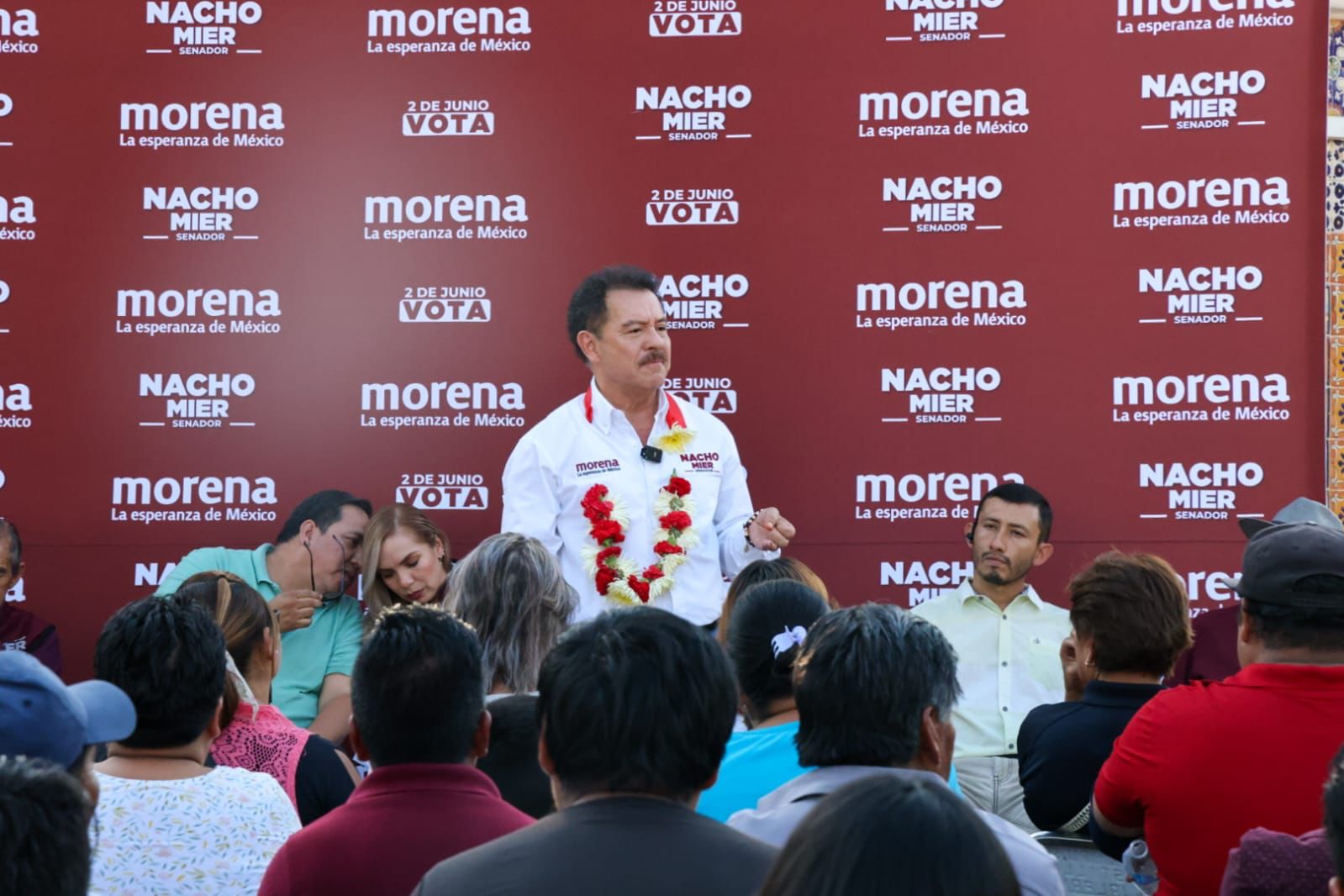 Video desde Puebla: Nacho Mier llama a protestar contra injusticias e imposiciones en Morena