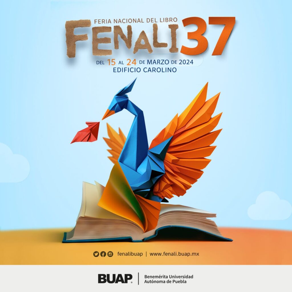 Todo listo para la Feria Nacional del Libro en el edificio Carolino BUAP
