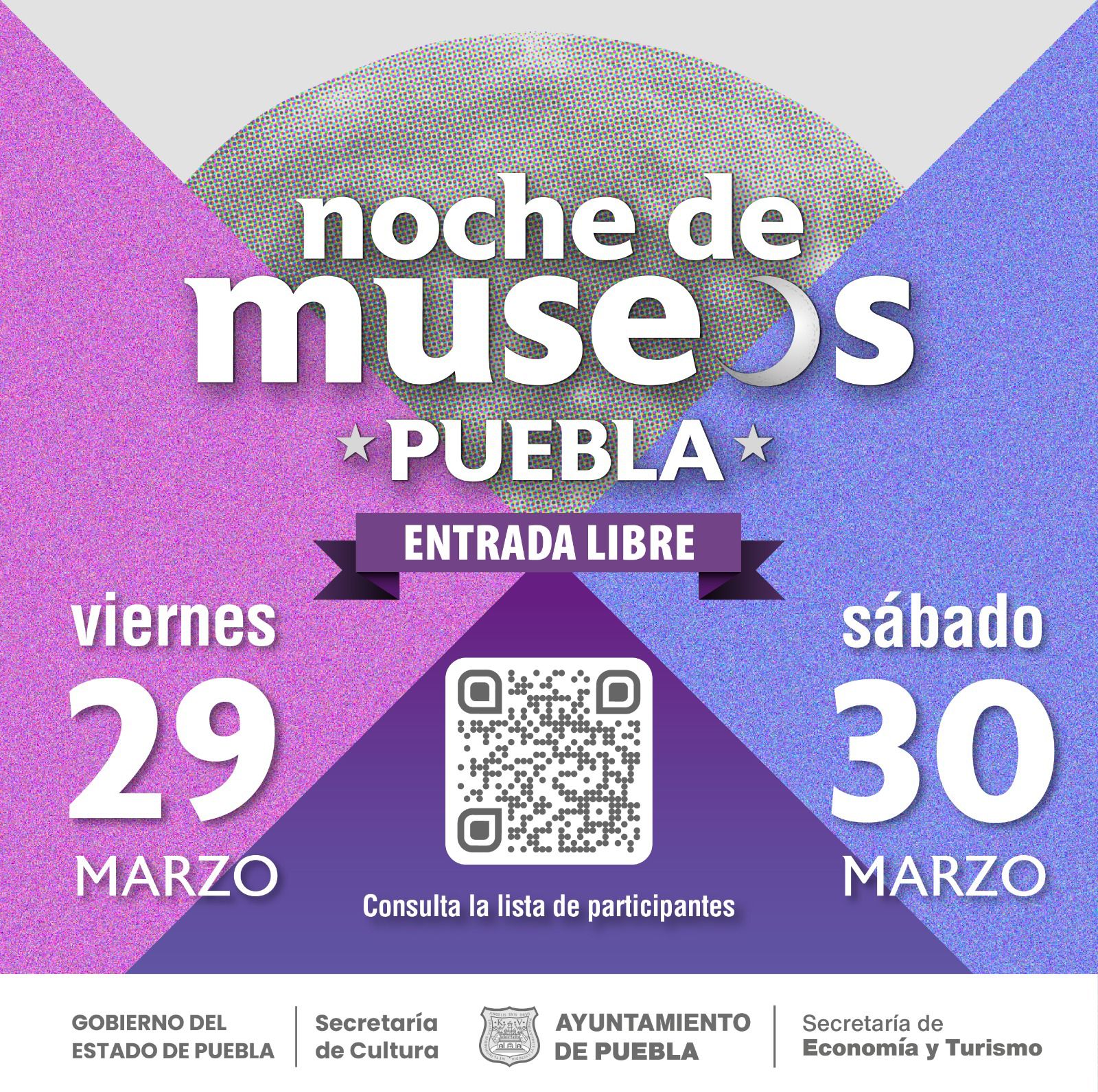 En Puebla capital anuncian Noche de Museos y operativo de seguridad
