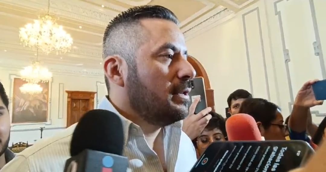 Video desde Puebla: Adán Domínguez aseguró que no le preocupe que sindicato del ayuntamiento apoye a Pepe Chedraui